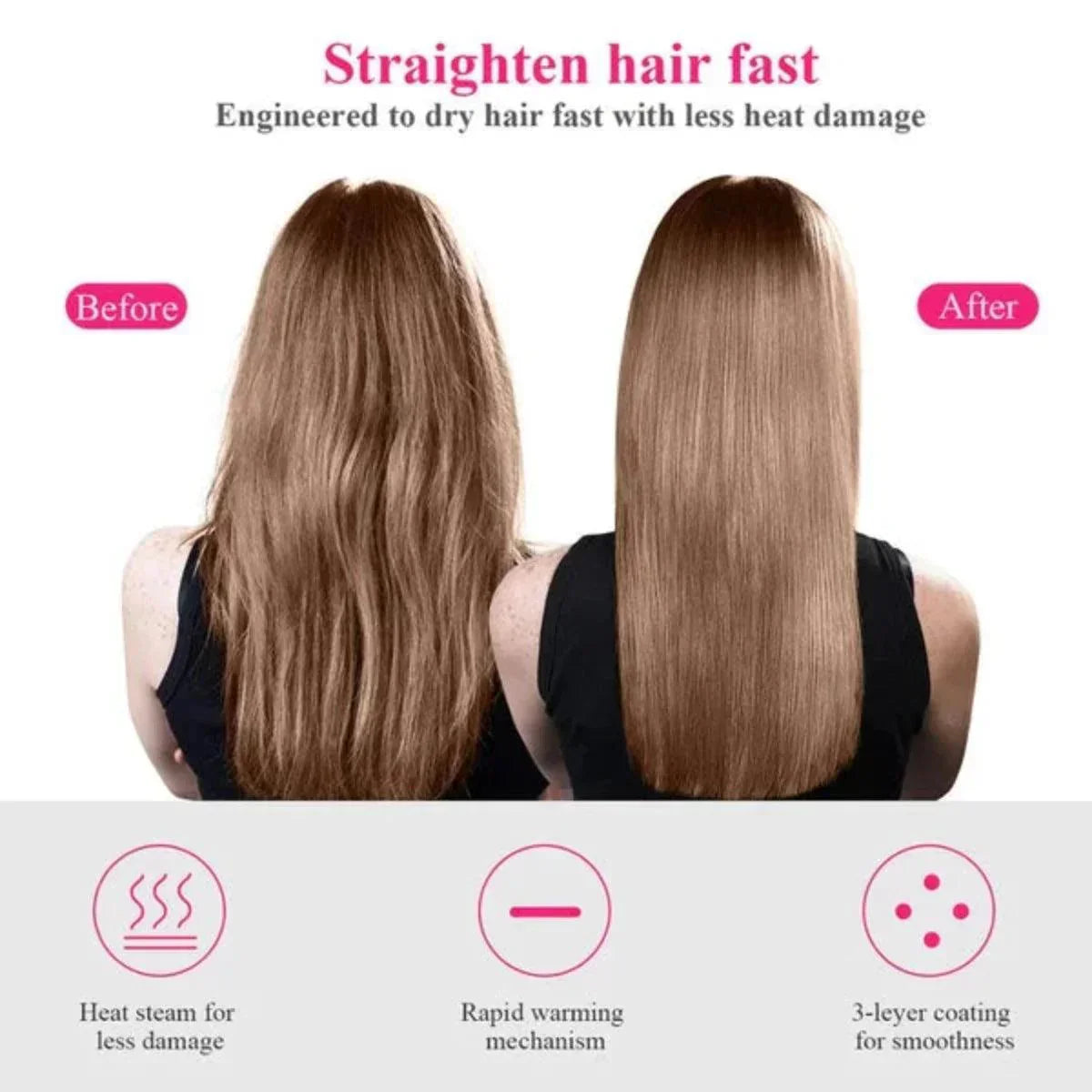 Electric hot air brush styler and volumizer tool