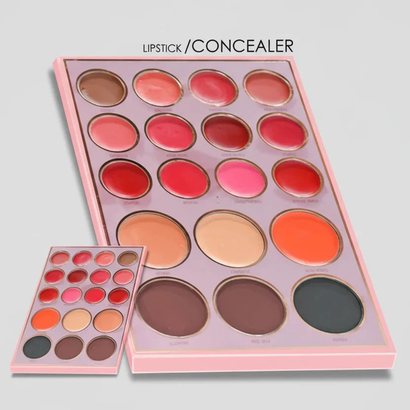 Mocallure 5 in 1 Makeup Book Palette – Complete Beauty in One | All-in-One Face & Eye Kit